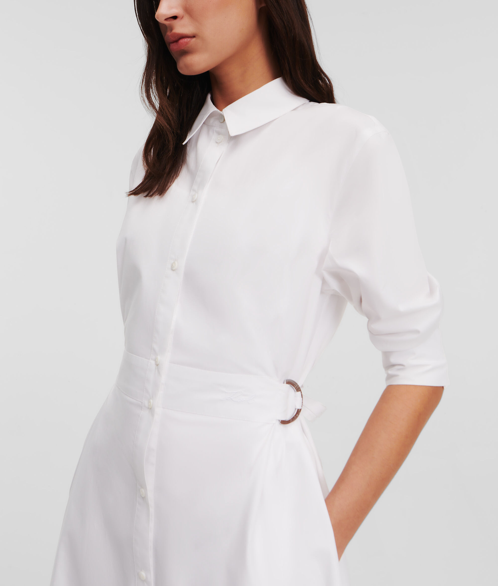 (image for) Effortless Poplin Shirt Dress